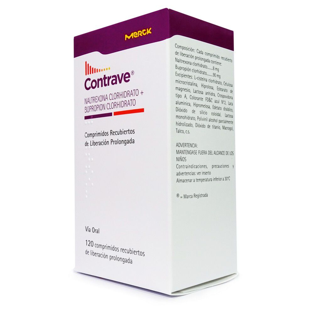 Contrave-Naltrexona-Clorhidrato-8-mg-Bupropion-Clorhidrato-90-mg-120-Comprimidos-Recubiertos-de-Liberacion-Prolongada-imagen-2