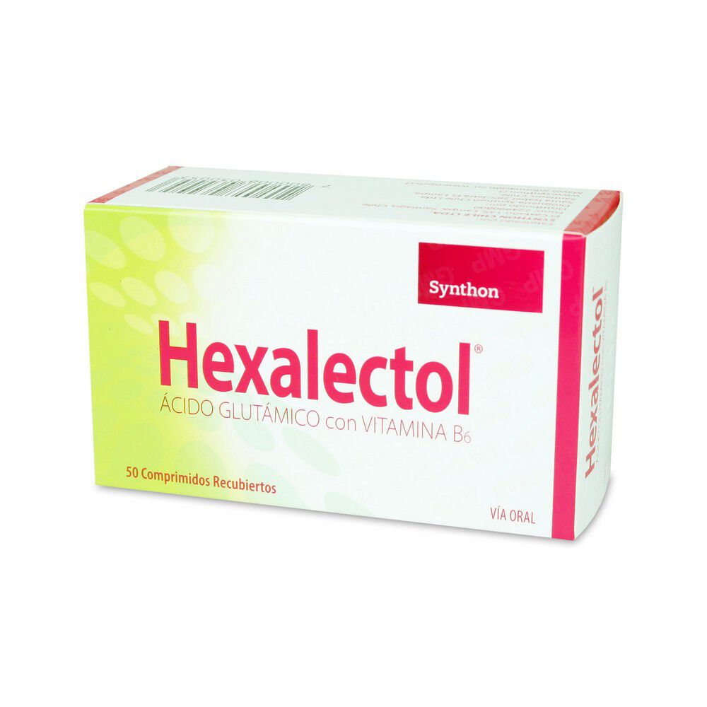 Hexalectol-Ácido-Glutámico-con-Vitamina-B6-50-mg/5mL-50-Grageas-imagen-1