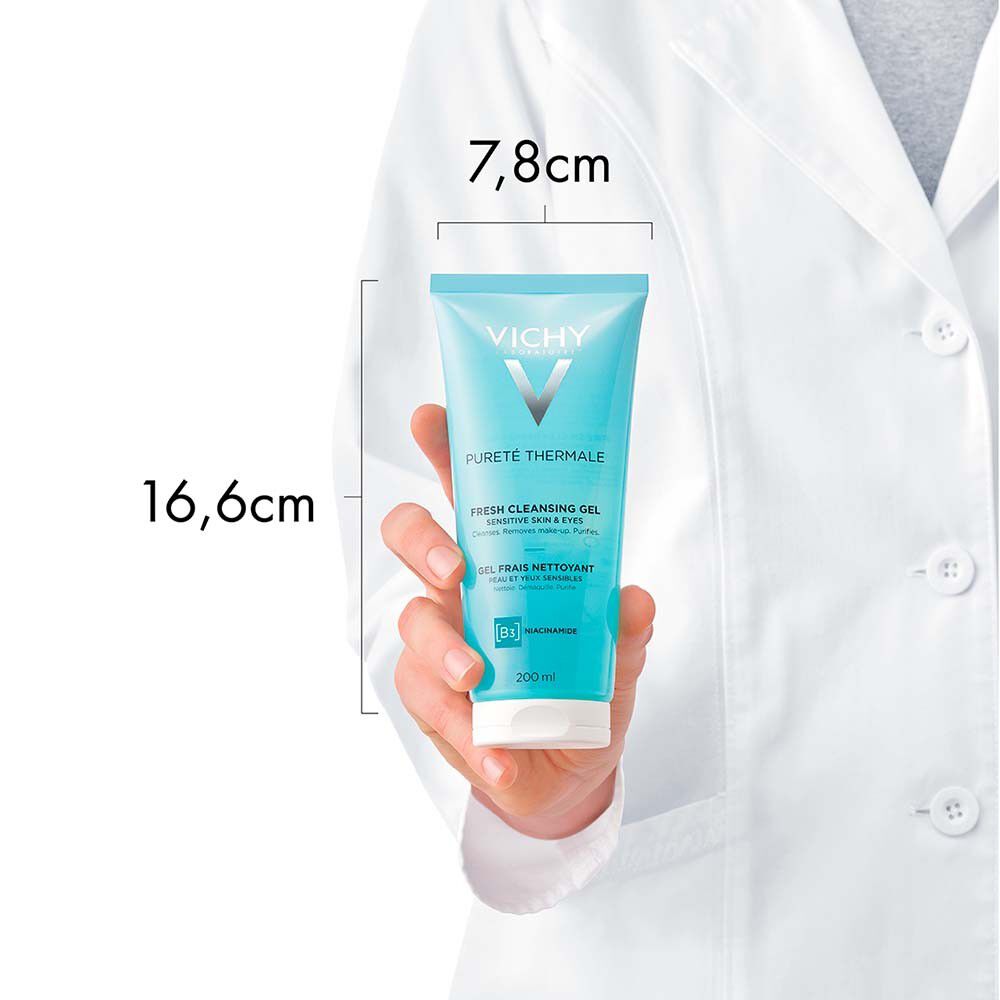 Puret&eacute;-Thermale-Gel-Limpiador-Fresco-200ml-imagen-2
