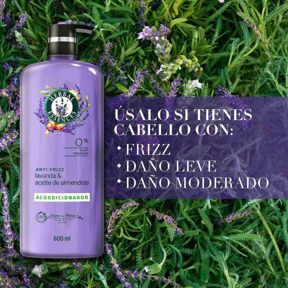 Acondicionador-Herbal-Essences-Lavanda-&-Aceite-de-Almendras-600-ml-imagen-3