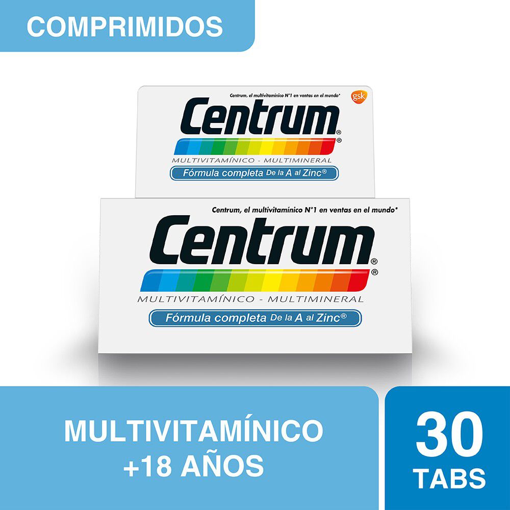 Centrum-Multivitaminico-/-Multimineral-30-Comprimidos-Recubiertos-imagen-1