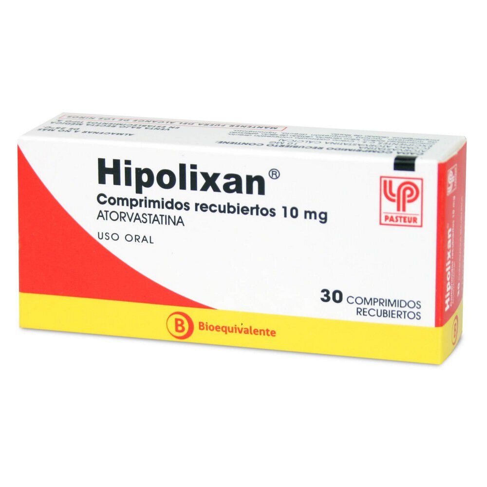Hipolixan-Atorvastatina-10-mg-30-Comprimidos-Recubiertos-imagen-1