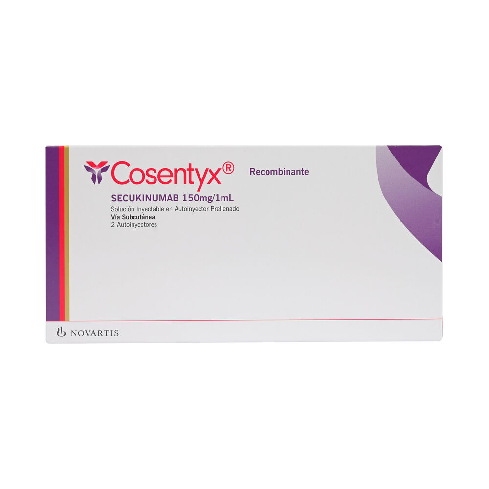 Cosentyx-Secukinumab-150-mg-/-1-mL-Solucion-Inyectable-2-Autoinyectores-Pre-Llenados-imagen-1
