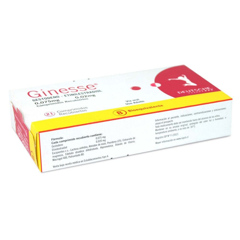 Ginesse-Gestodeno-0,075-mg-21-Comprimidos-Recubiertos-imagen-2