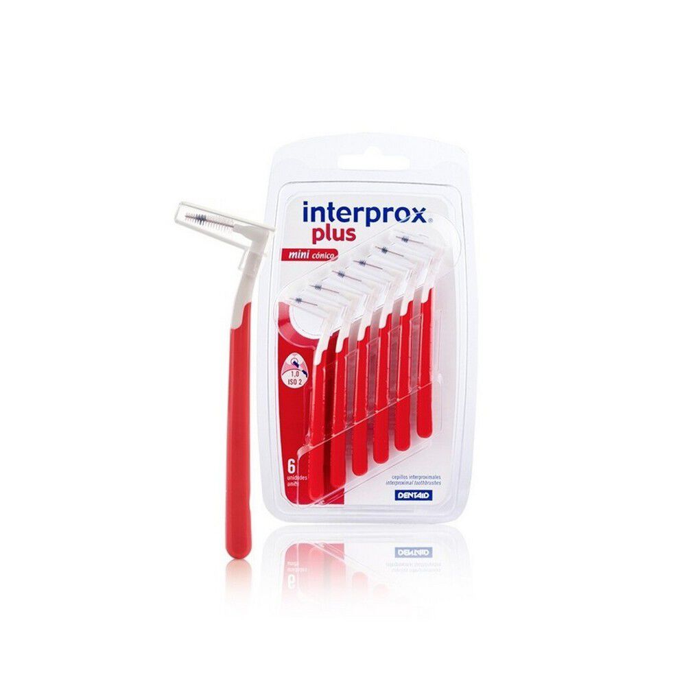 Cepillo-Dental-Interproximal-Plus-Mini-Cónico-1,0-mm-Pack-de-6-Unidades-imagen