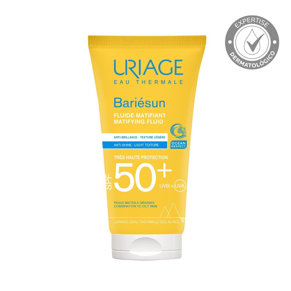 Protector-Solar-Matificante-Rostro-Bariésun-Fluido-SPF50+-50ml-imagen