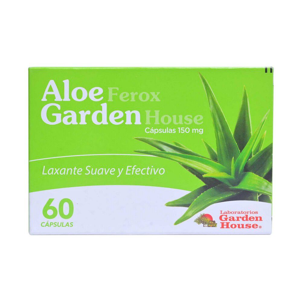 Garden-House-Aloe-Vera-150-mg-60-Cápsulas-imagen-1