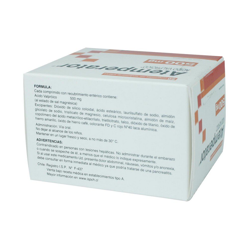 Atemperator-Acido-Valproico-500-mg-50-Comprimidos-imagen-2