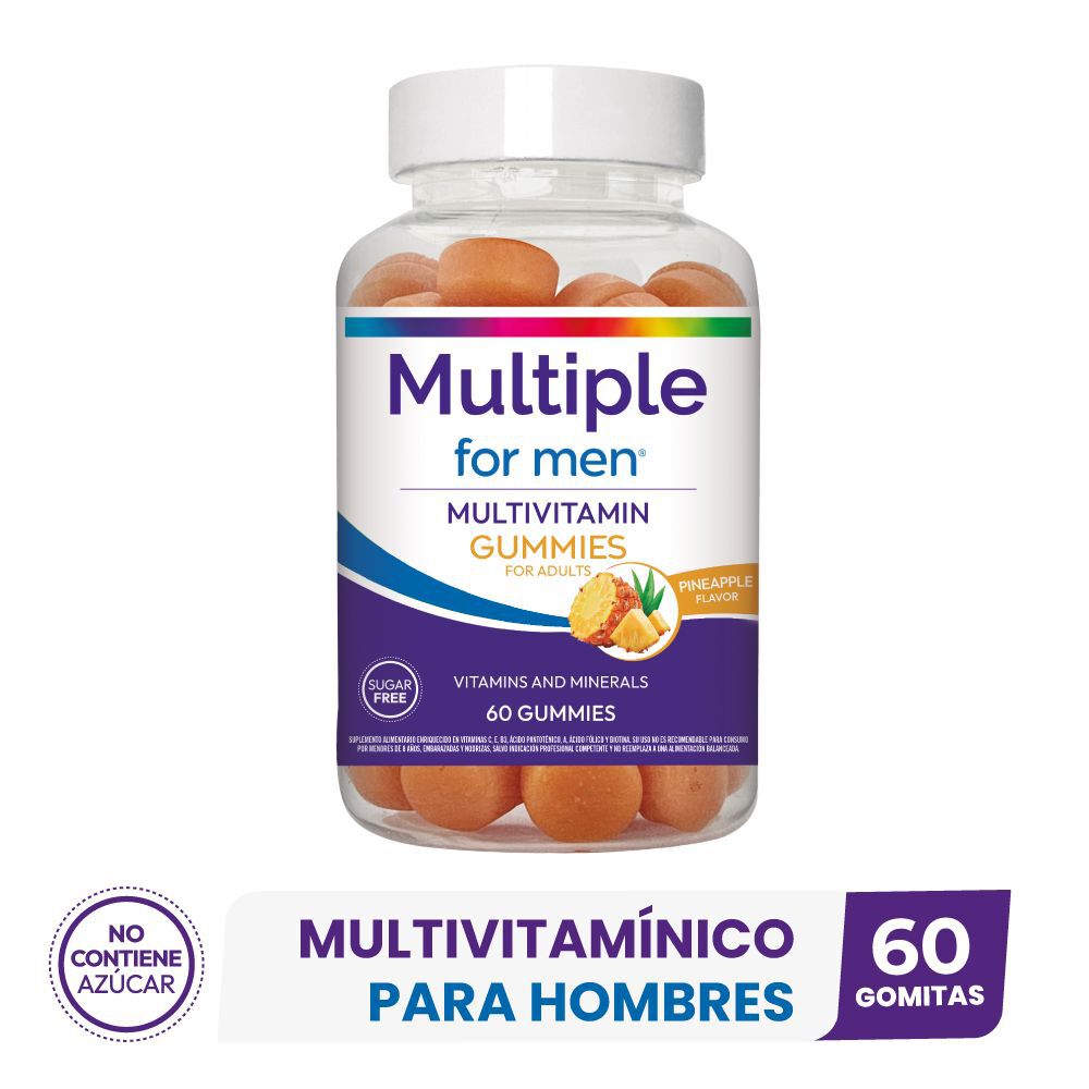 Men-Multivitaminico-Gummies,-60-Gomitas-Sabor-Pi&ntilde;a-imagen-1