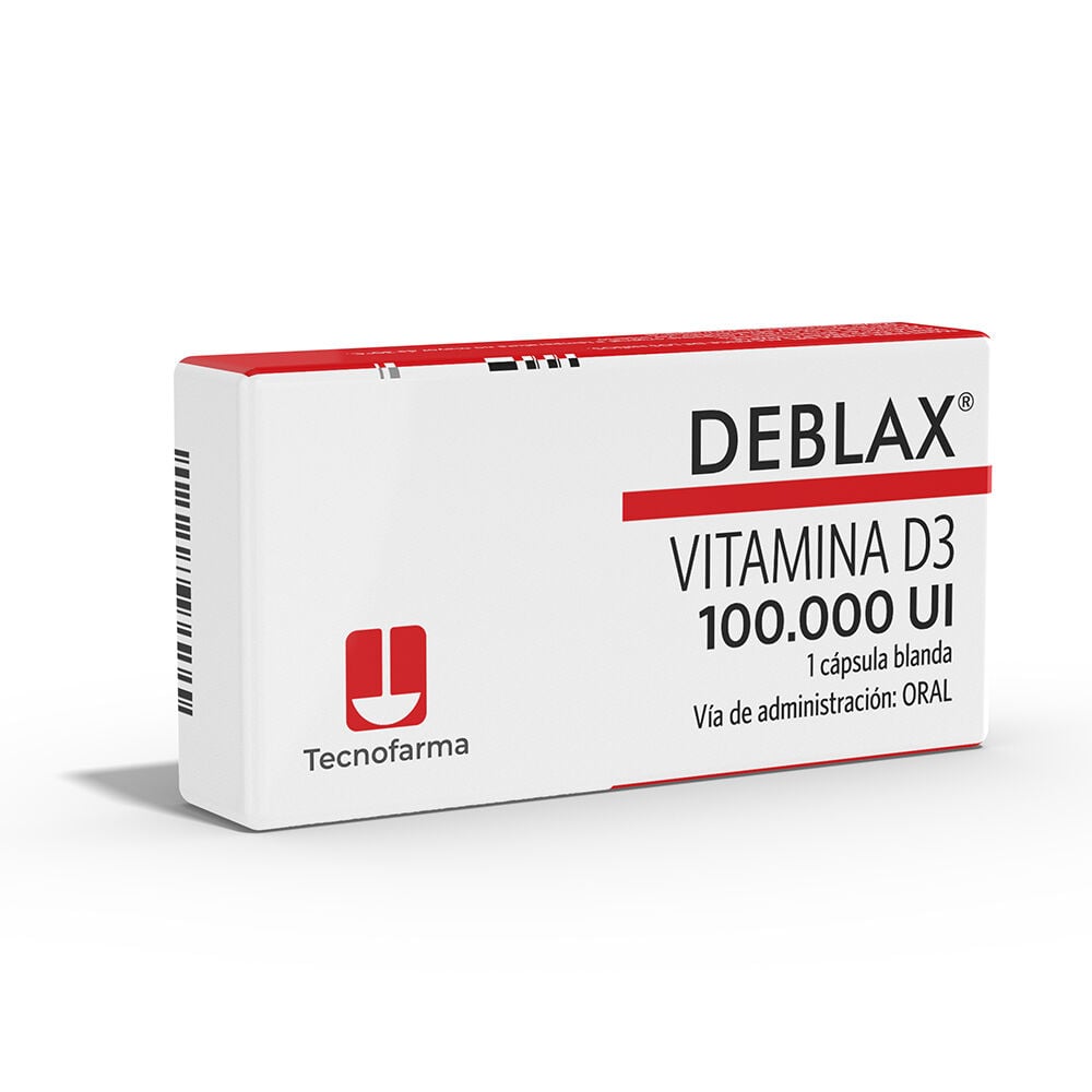 Deblax-Vitamina-D3-100.000Ui-1-Cápsula-Blanda-imagen-1