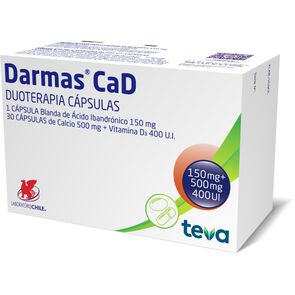 Darmas-CaD-Ácido-Ibandrónico-150-mg-Carbonato-de-calcio-500mg-30-Cápsulas-Vitamina-D3-400-U.I-imagen