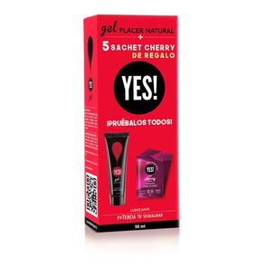 Yes!-Gel-Lubricante-30-mL-+Yes!-Lubricante-5-mL-4-Sachet-Sabor-Cherry-imagen