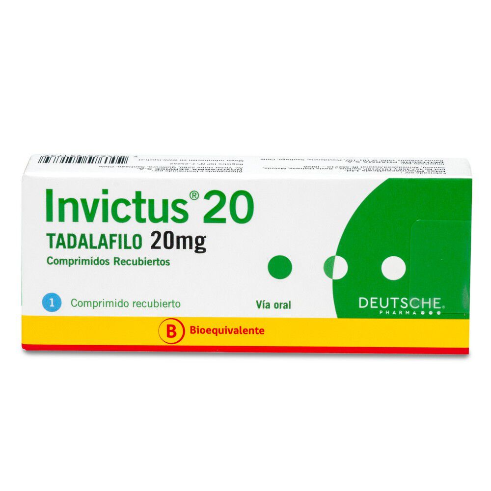 Invictus-Tadalafilo-20-mg-1-Comprimido-Recubierto-imagen-1
