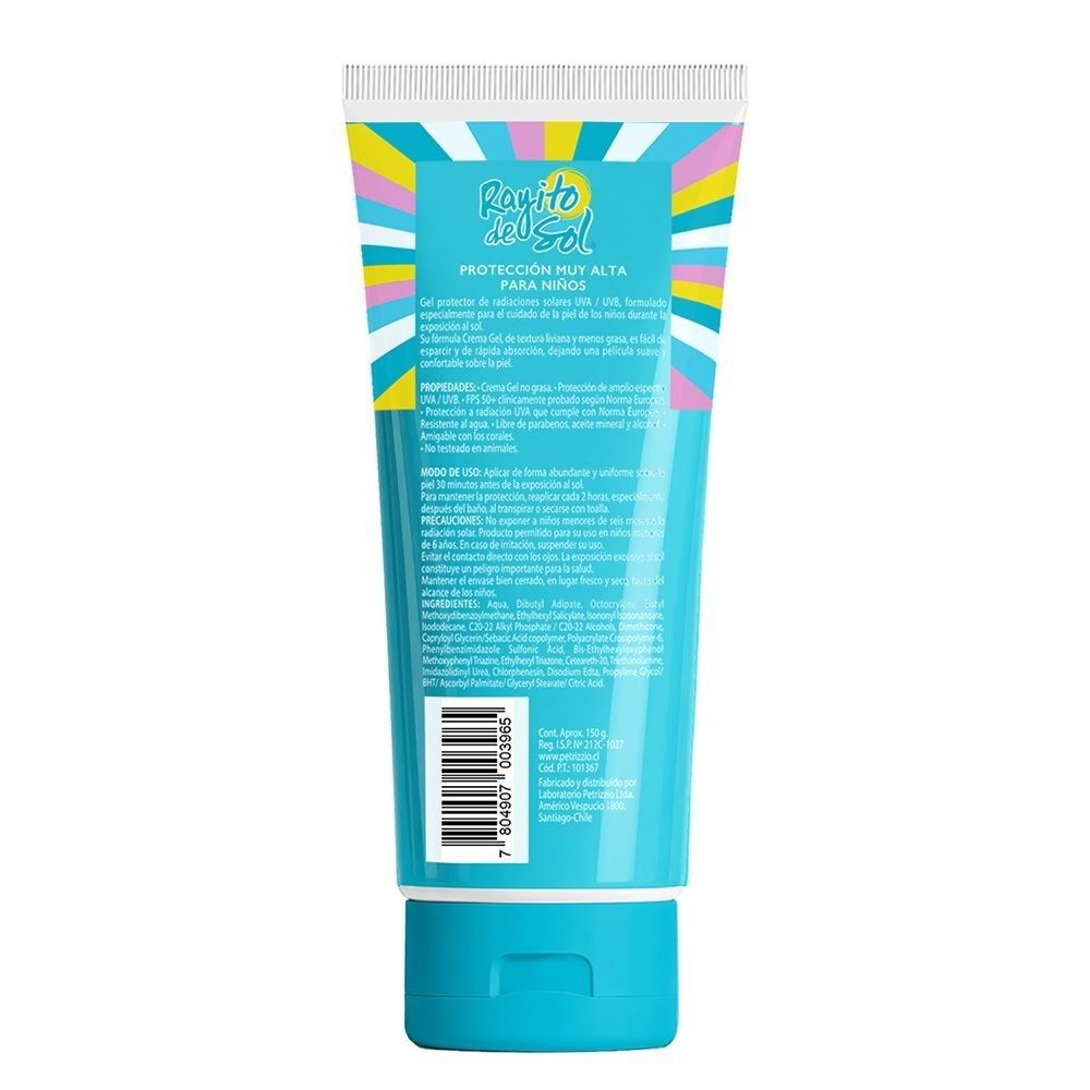 Crema-Gel-Protectora-Ozono-Kids-Fps-50+-150g-imagen-2