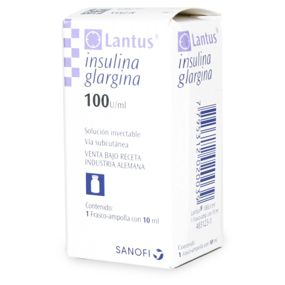 Lantus-Insulina-Glargina-Humana-100-UI/ml-1-Ampolla-imagen-1