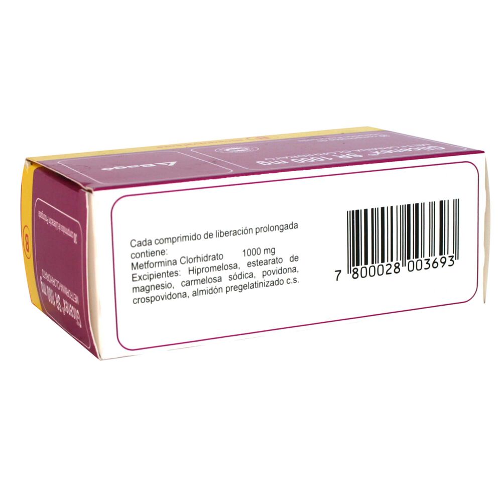 Glicenex-Sr-Metformina-1000-mg-30-Comprimidos-imagen-2