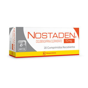 Nostaden-Ciclobenzaprina-10-mg-20-Comprimidos-imagen