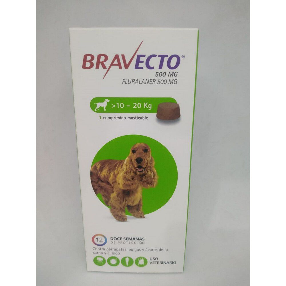 Bravecto-Fluralaner-500-mg-1-Comprimido-Masticable-Para-Perros-imagen-1
