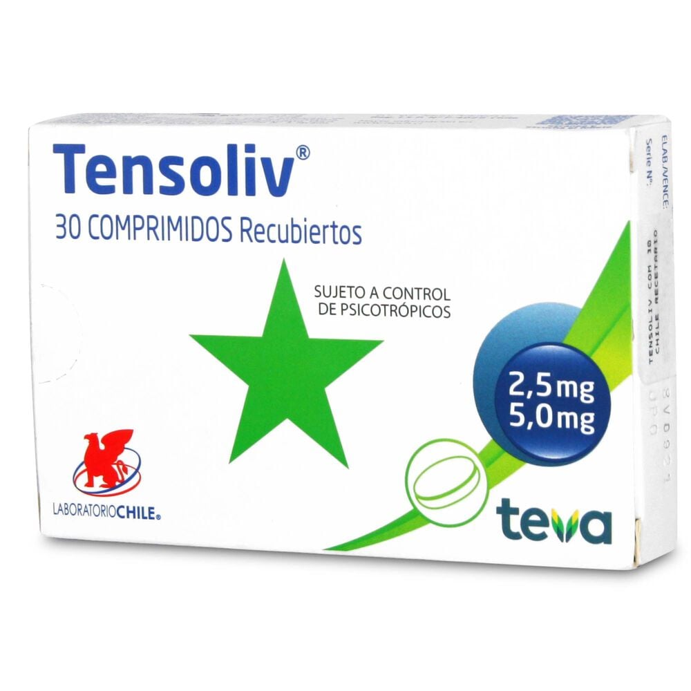 Tensoliv-Clordiazepoxido-5-mg-30-Comprimidos-imagen-1