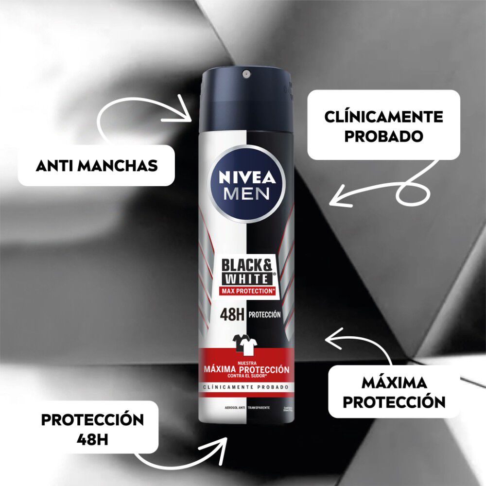 Desodorante-Spray-Men-Invisible-Black-&-White-Max-ProtecciÛn-150-mL-imagen-2