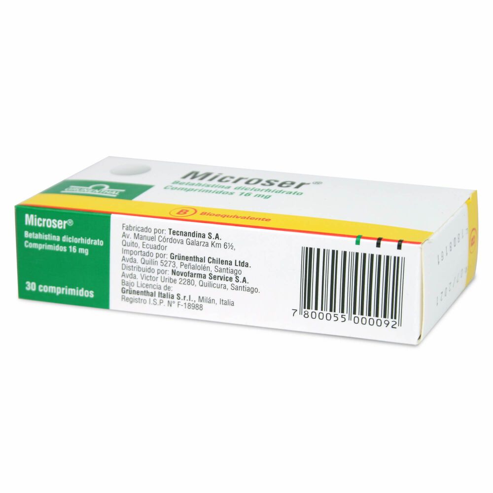 Microser-Betahistina-16-mg-30-Comprimidos-imagen-3