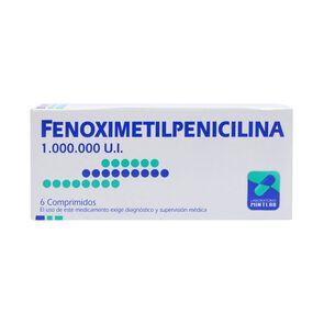 Fenoximetilpenicilina-1.000.000-UI-6-Comprimidos-imagen