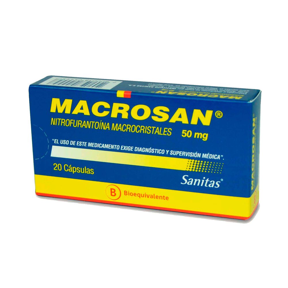 Macrosan-Nitrofurantoina-50-mg-20-Cápsulas-imagen-1