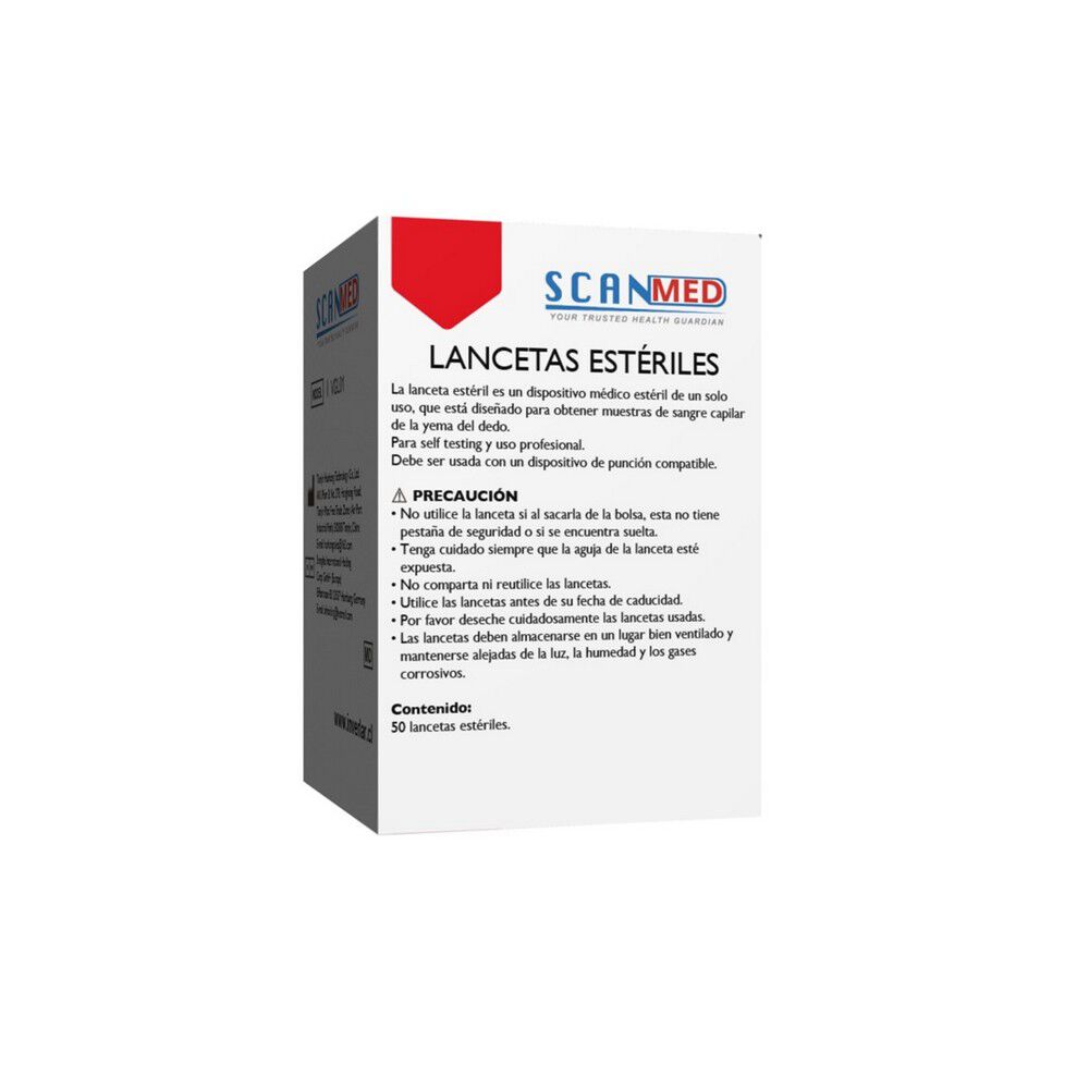 Scanmed-Vgl01-50-Lancetas-Estéril-28G-Para-Punción-imagen-3