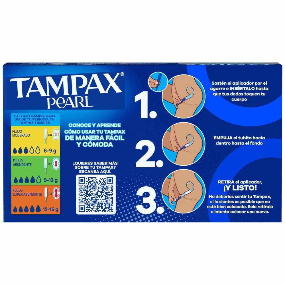 Tamp&oacute;n-Pearl-Regular-con-Aplicador-Flujo-Leve-a-Moderado-8-Unidades-imagen-4