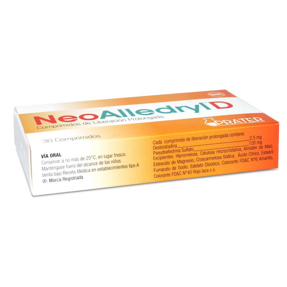 Neo-Alledryl-D-Desloratadina-25-mg-30-Comprimidos-imagen-2