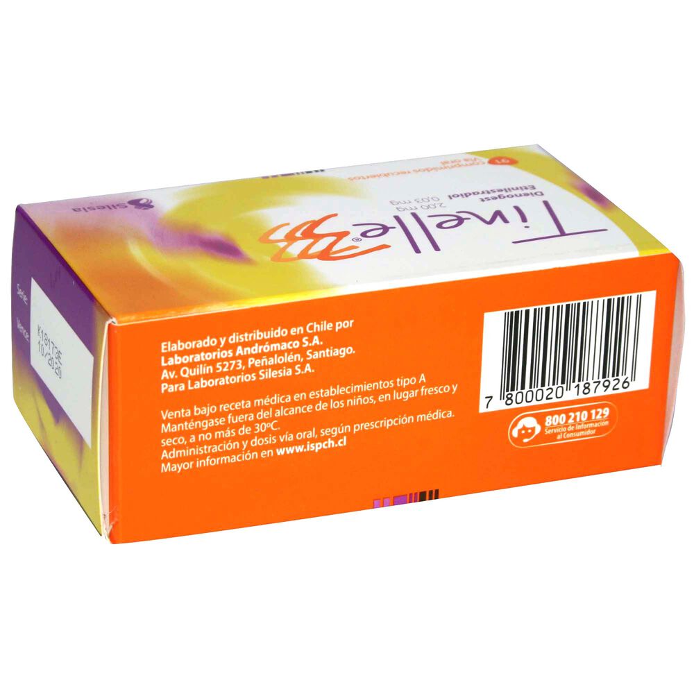 Tinelle-3-Dienogest-2-mg-Etinilestradiol-0,03-mg-91-Comprimidos-Recubiertos-imagen-3