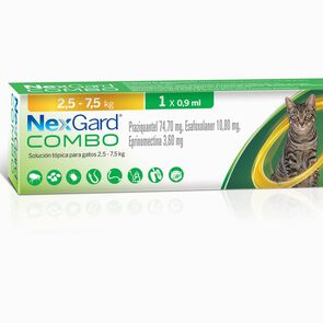 Nexgard-Combo-Gatos-0,9-ml-(-2,5-a-7,5-kg)-imagen