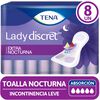 Toalla-para-Incontinencia-Urinaria-Nocturna-Súper-Absorbente-largo-8-unidades-imagen-1