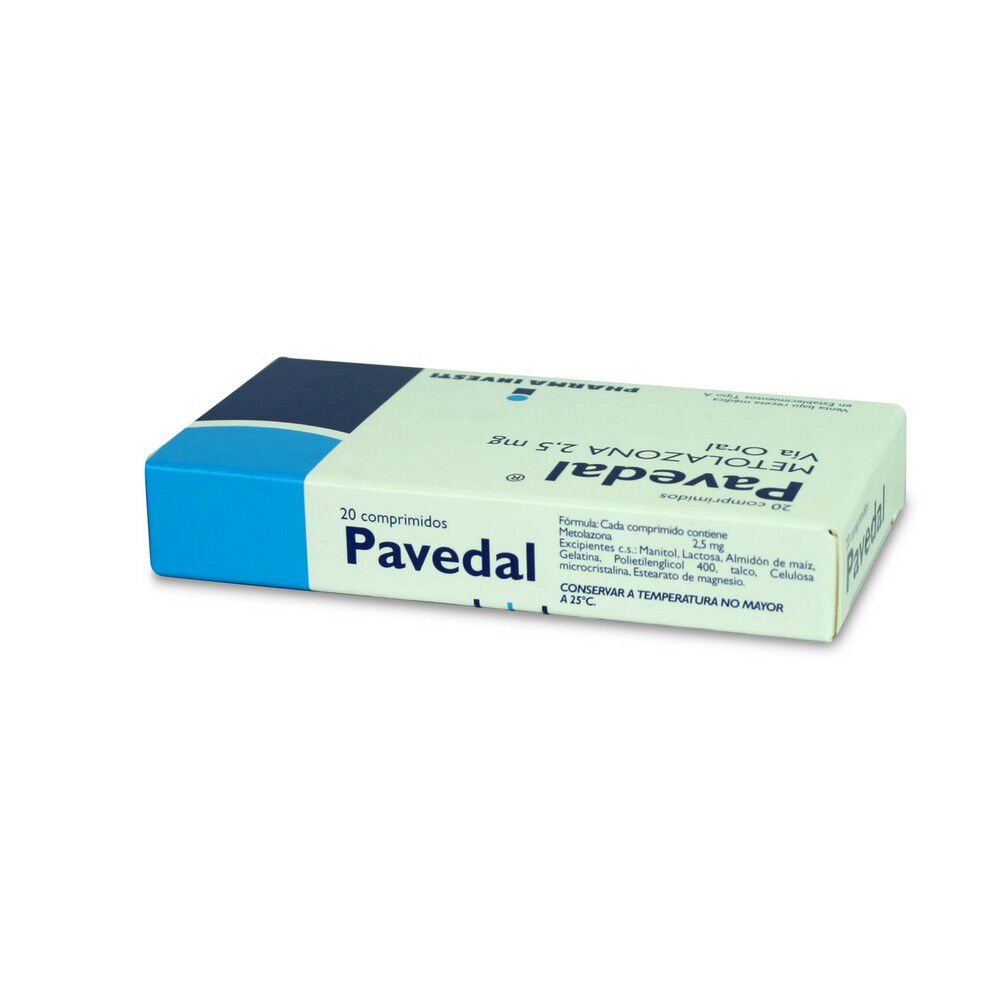 Pavedal-Metolazona-2,5-mg-20-Comprimidos-imagen-3