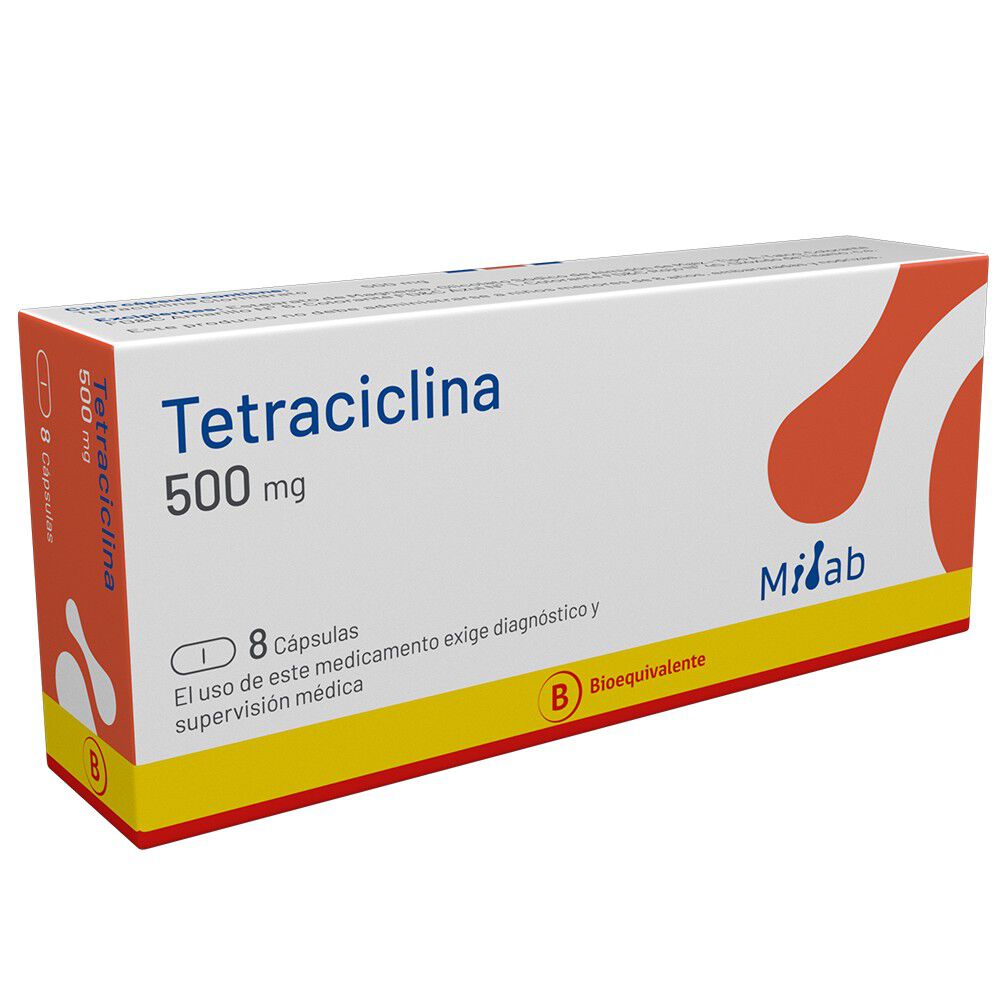 Tetraciclina-500-mg-8-Cápsulas-imagen-1