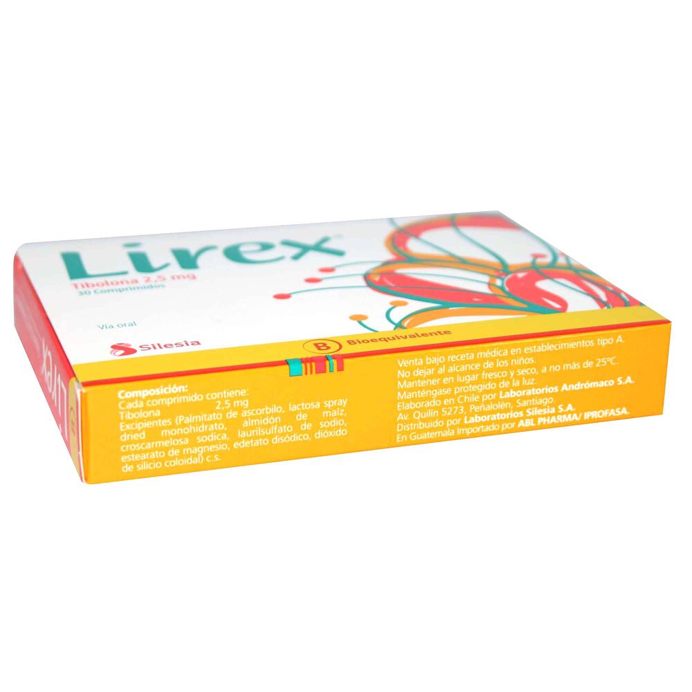 Lirex-Tibolona-2,5-mg-30-Comprimidos-imagen-3