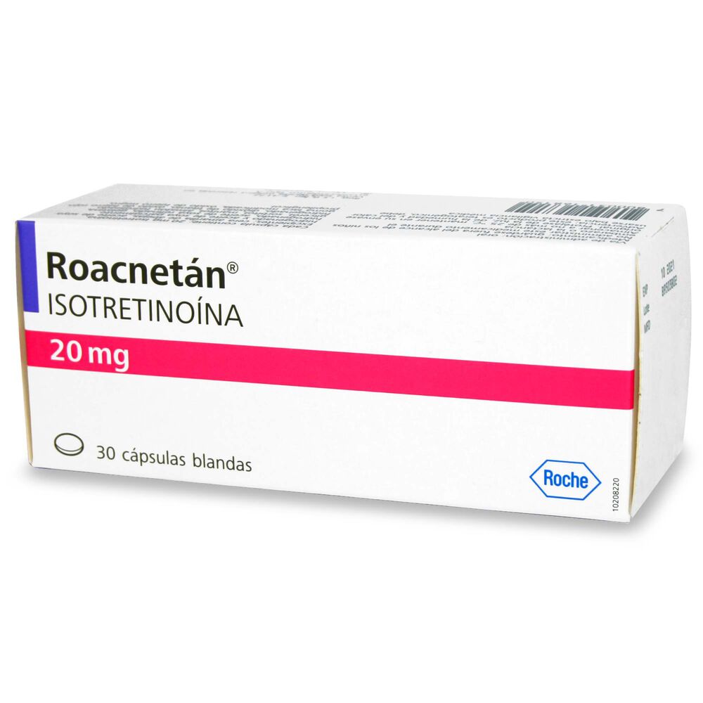 Roacnetan--Isotretinoina-20-mg-30-Cápsulas-imagen-1