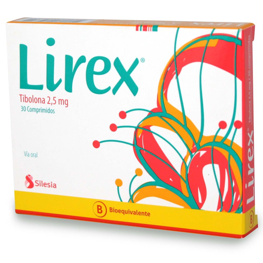 Lirex-Tibolona-2,5-mg-30-Comprimidos-imagen-1