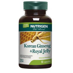 Korean-Ginseng-&-Royal-Jelly-90-Cápsulas-imagen