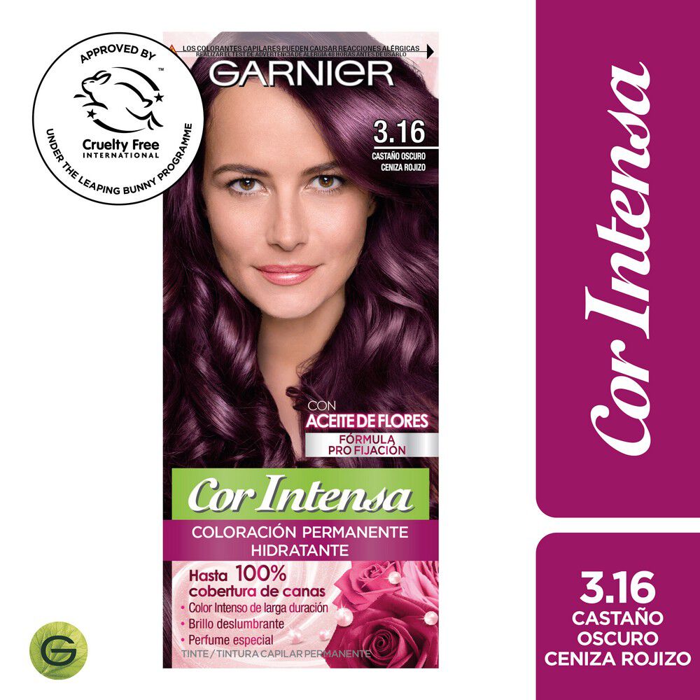 Coloración-3.16-Castaño-Oscuro-Ceniza-Rojizo-Garnier-imagen-1