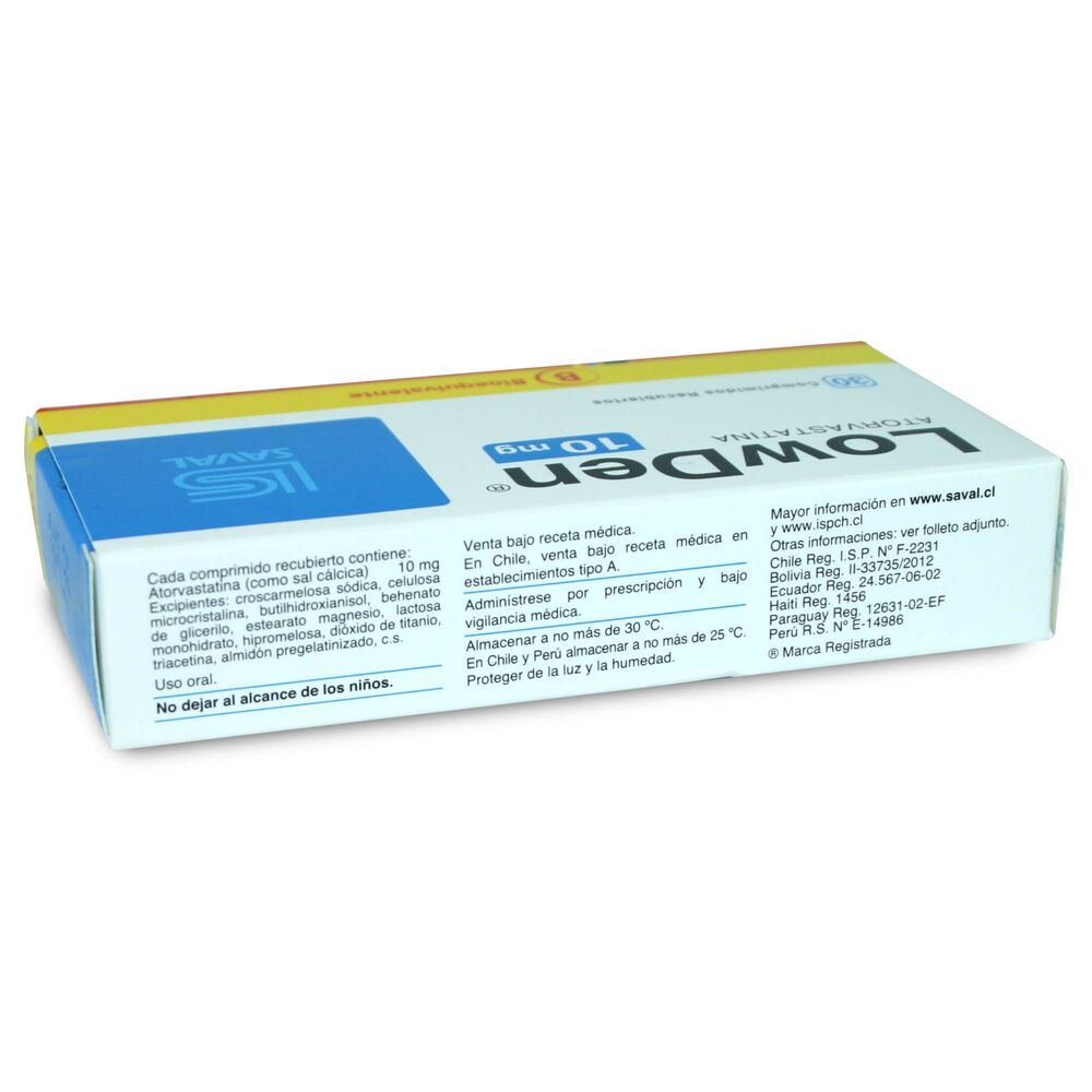 LowDen-Atorvastatina-10-mg-30-Comprimidos-imagen-2