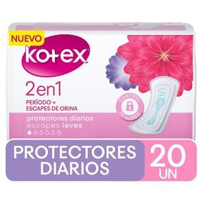 Protectores-Diarios-2-En-1-Escapes-Leves-Orina-o-Perido-Menstrual-20-Unidades-imagen
