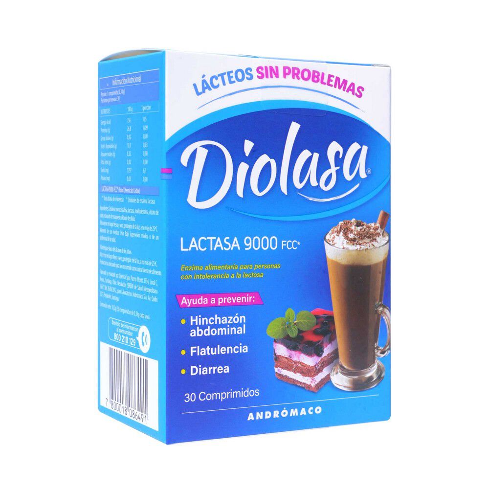 Diolasa-Enzima-Lactasa-9000-UI-30-Comprimidos-imagen-2