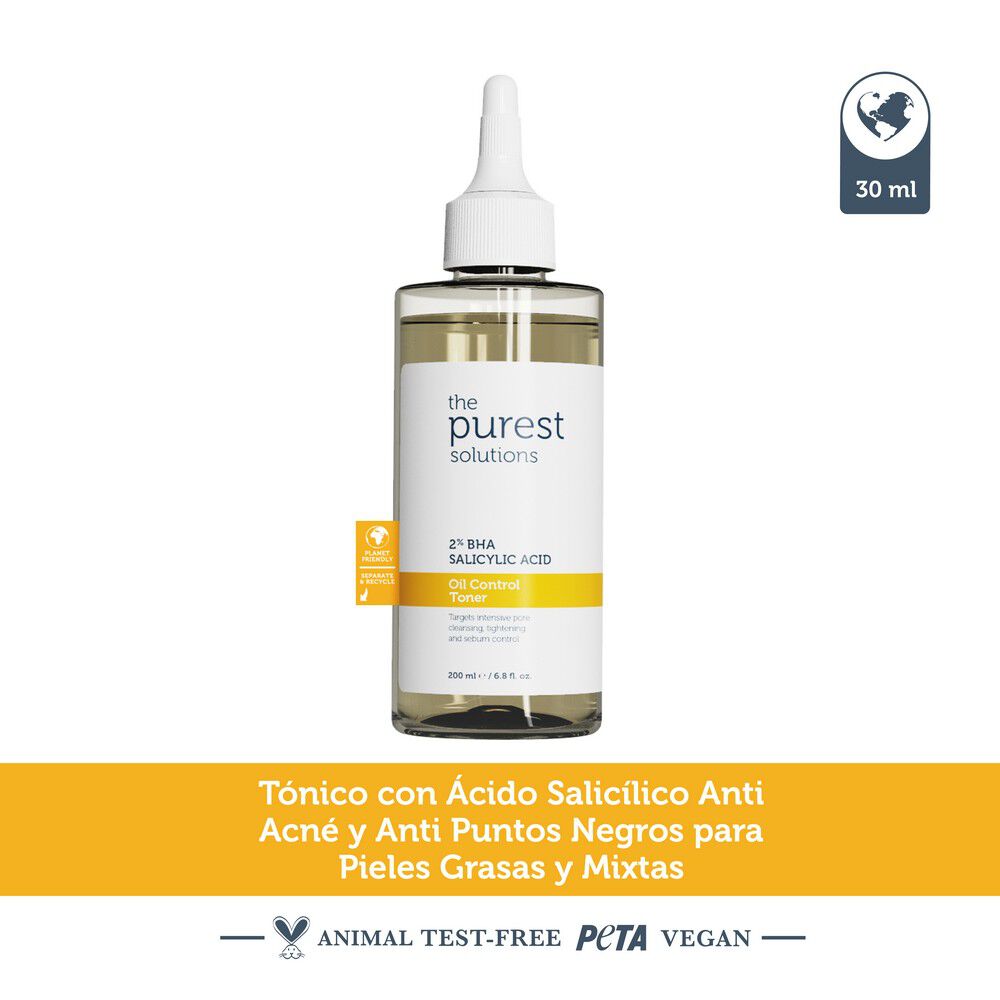 Tónico-Matificante-2%-Bha-Ácido-Salicílico-200ml-imagen-1