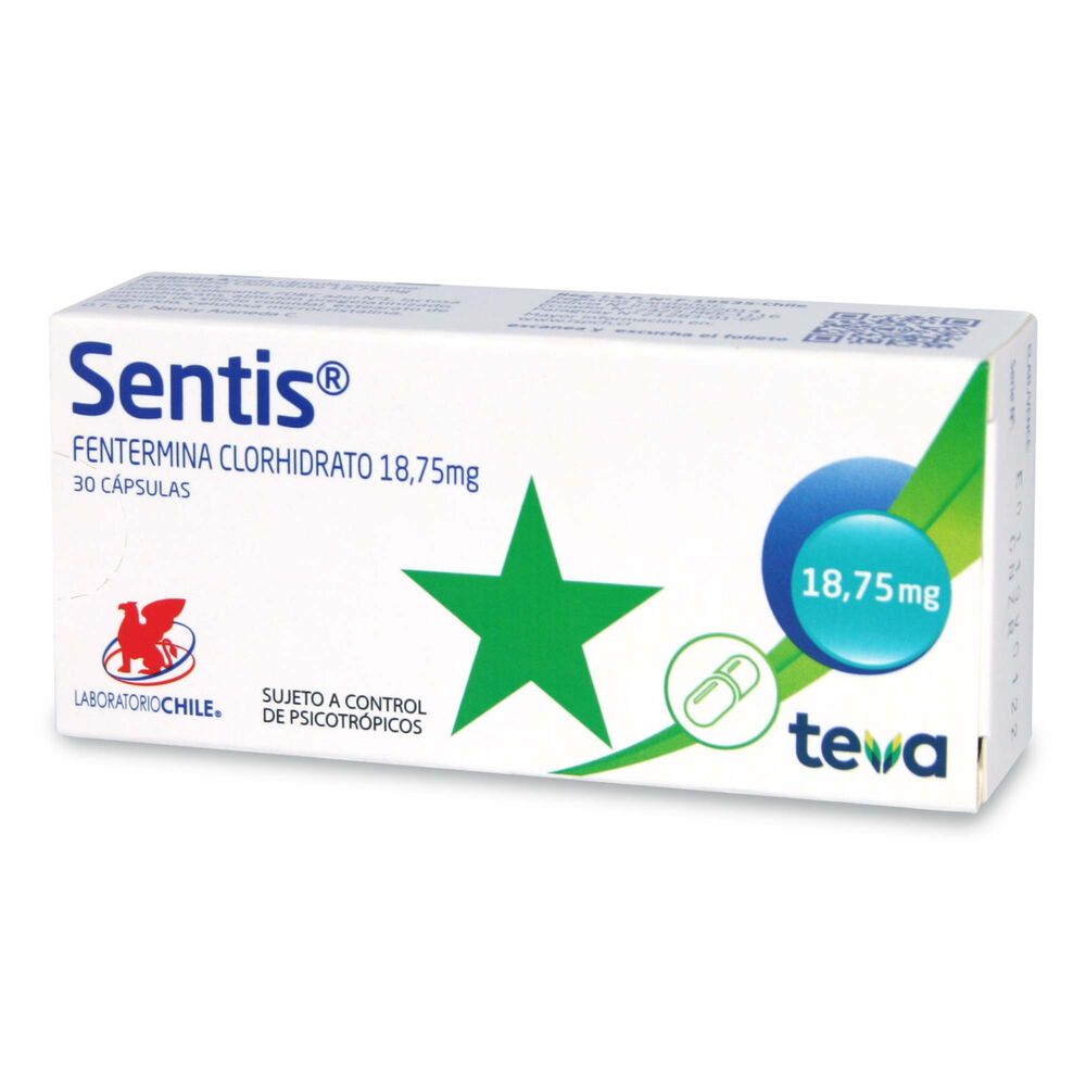 Sentis-Fentermina-18,75-mg-30-Cápsulas-imagen-1