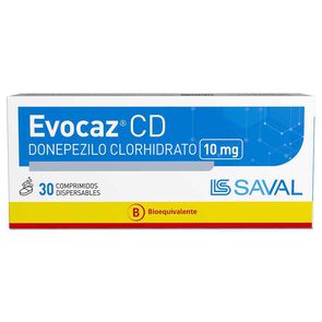 Evocaz-CD-Donepezilo-Clorhidrato-10-mg-30-Comprimidos-Dispersables-imagen