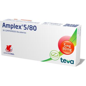 Amplex-5/80-Valsartán-80-mg-30-Comprimidos-Recubiertos-imagen