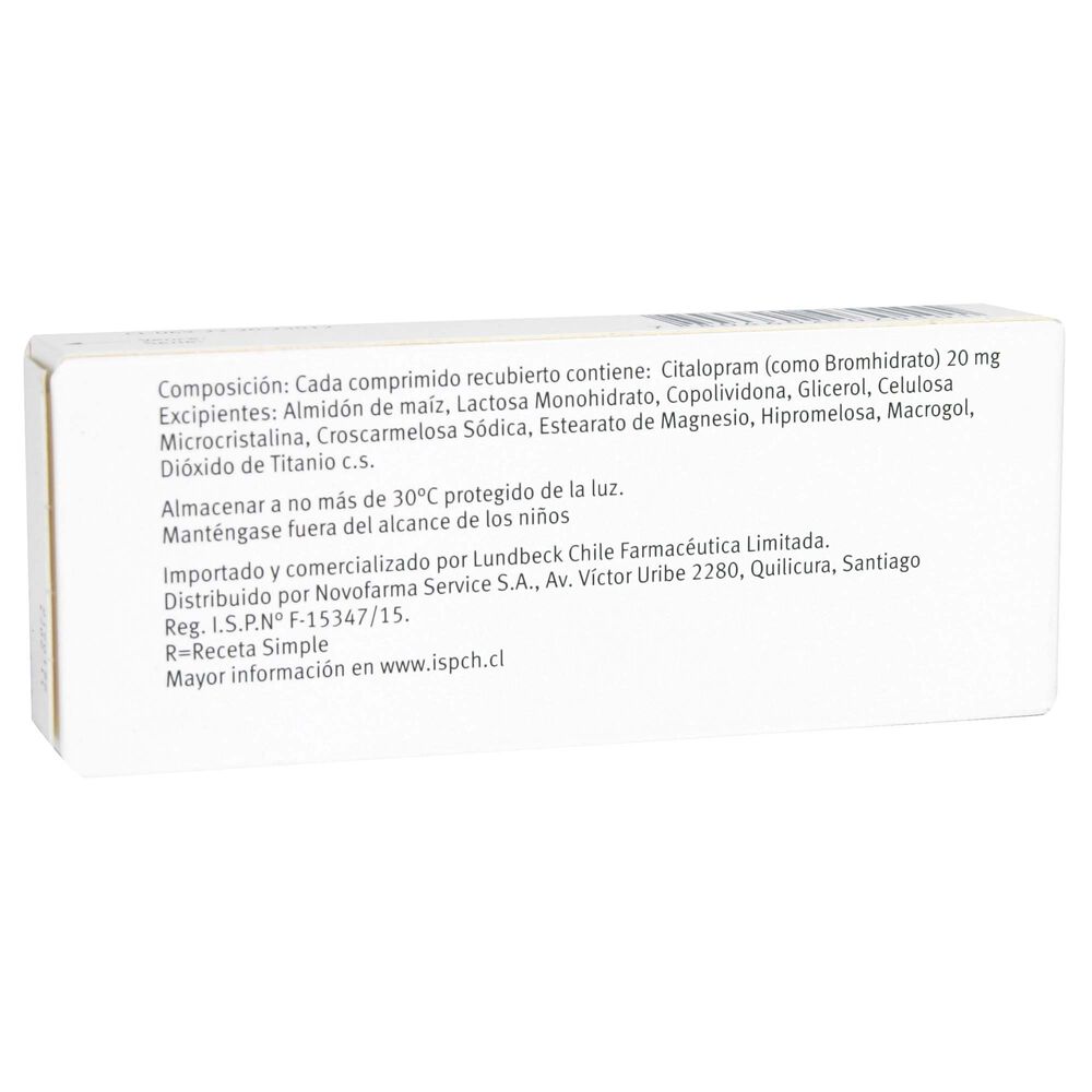 Cipramil-Citalopram-20-mg-28-Comprimidos-Ranurados-imagen-2