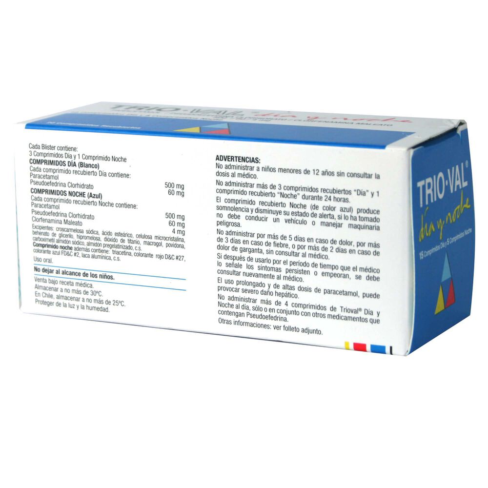 Trio-Val-Día/Noche-Pseudoefedrina-60-mg-20-Comprimidos-imagen-2