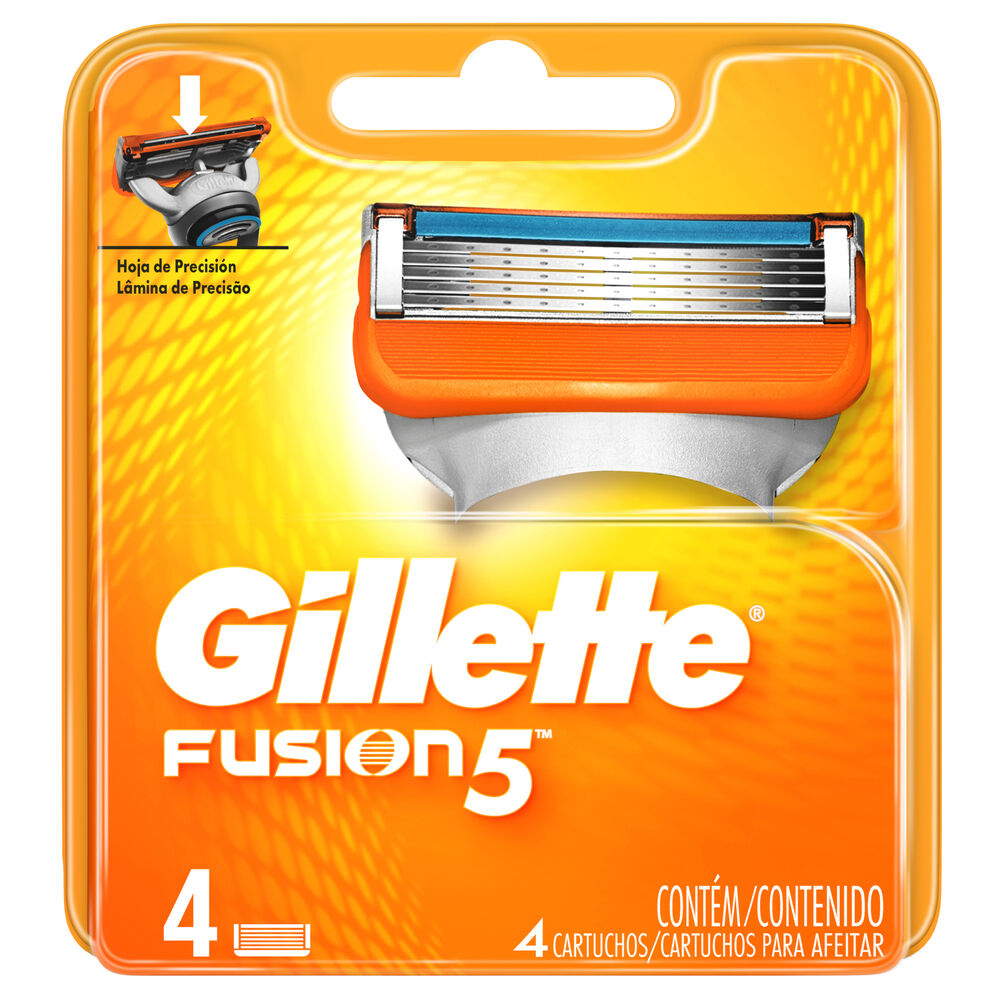 Repuesto-M&aacute;quina-Afeitar-Fusion5-4-Uds-imagen-2